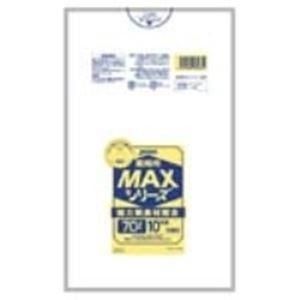 （まとめ）ジャパックス MAXゴミ袋 S-73 半透明 70L 10枚〔×20セット〕