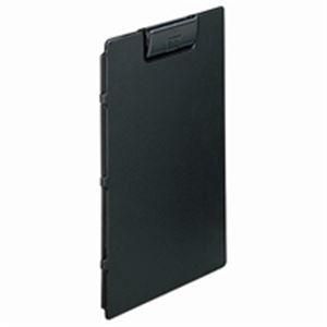 (業務用5セット)LIHITLAB クリップファイル/バインダー 〔A4 ヨコ型〕 F-2650-24 黒