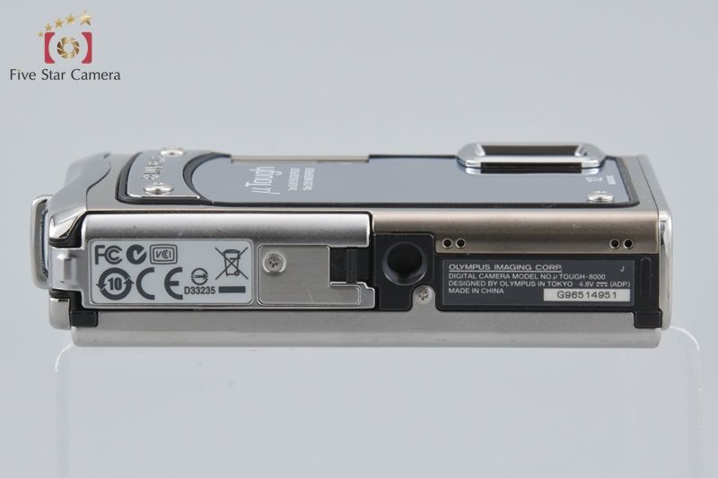 中古】OLYMPUS オリンパス μ TOUGH-8000 シルバー コンパクトデジタル