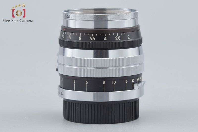 中古】東京光学 TOPCON トプコン TOPCOR-S 50mm f/2 L39 ライカ
