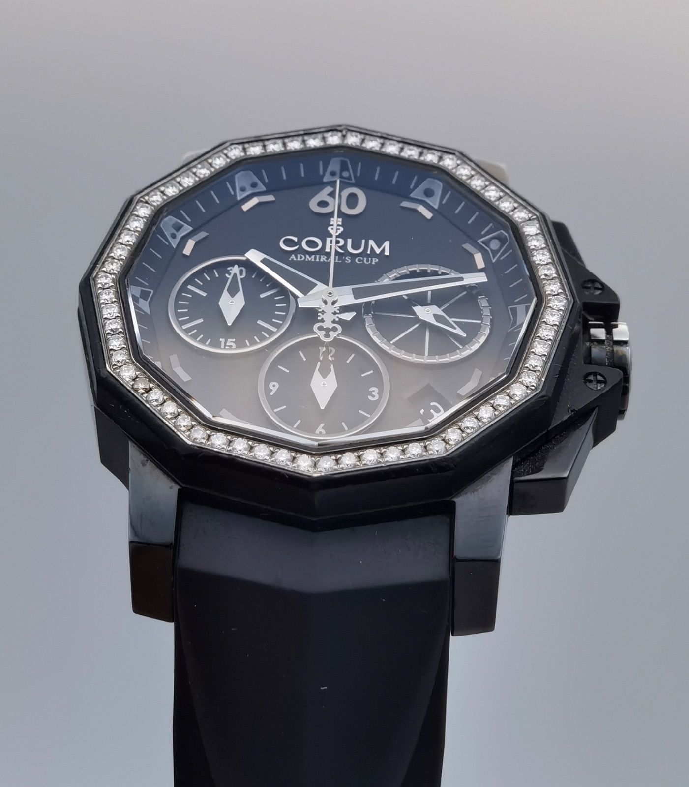 中古 コルム CORUM アドミラルズカップ 984.970.97 クロノグラフ 