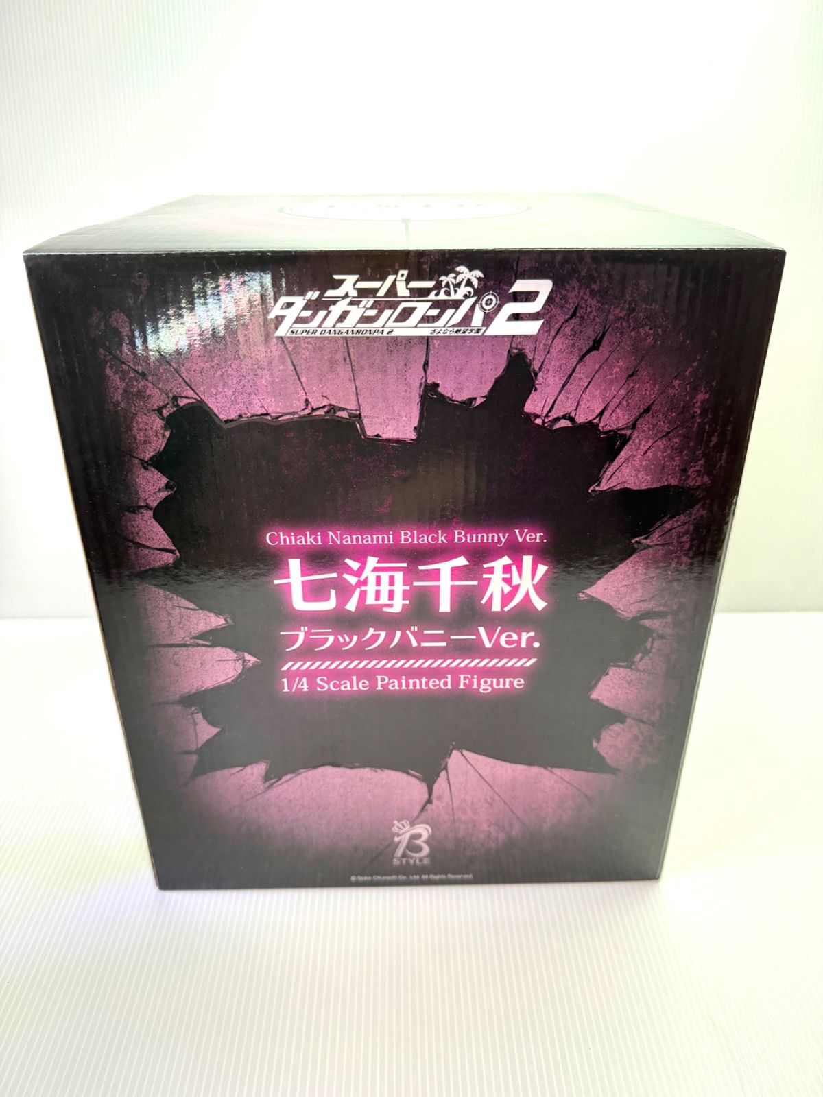 新品未開封 七海千秋 ブラックバニーVer. 1/4スケール ダンガンロンパ2 新品未開封】ダンガンロンパ 七海千秋 ブラックバニーバージョン