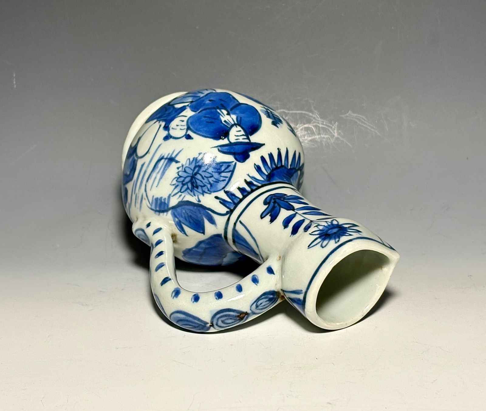古伊万里」人物文手付水注 ( 完品 ) - メルカリ