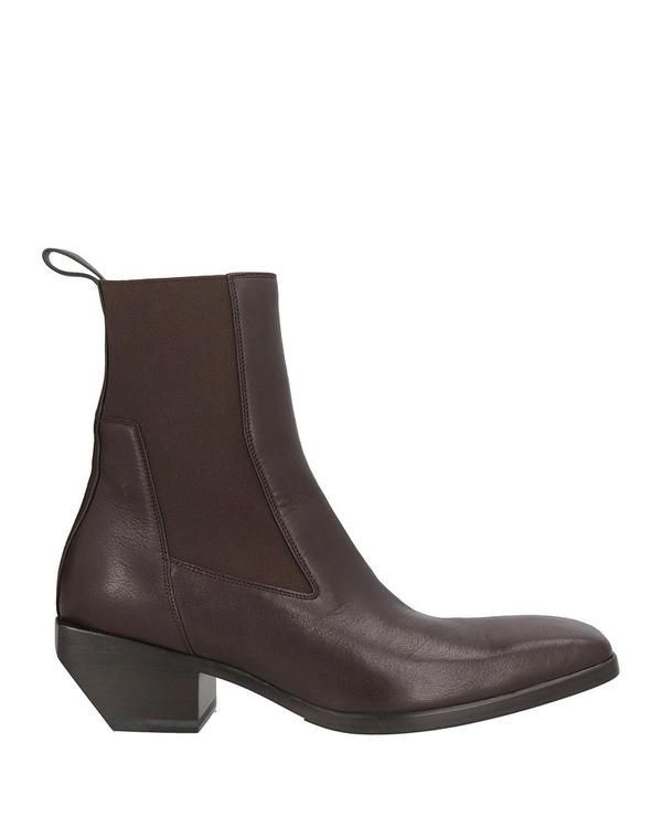 リックオウエンス メンズ シューズ ブーツ・レインブーツ ショートブーツ RICK OWENS Dark Brown ブラウン