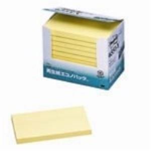 （まとめ）スリーエム 3M ポストイット エコノパック 6551-Y イエロー〔×2セット〕