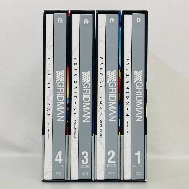 セット】 初回限定版 SSSS グリッドマン Blu-ray 全4巻 まとめ 全巻 