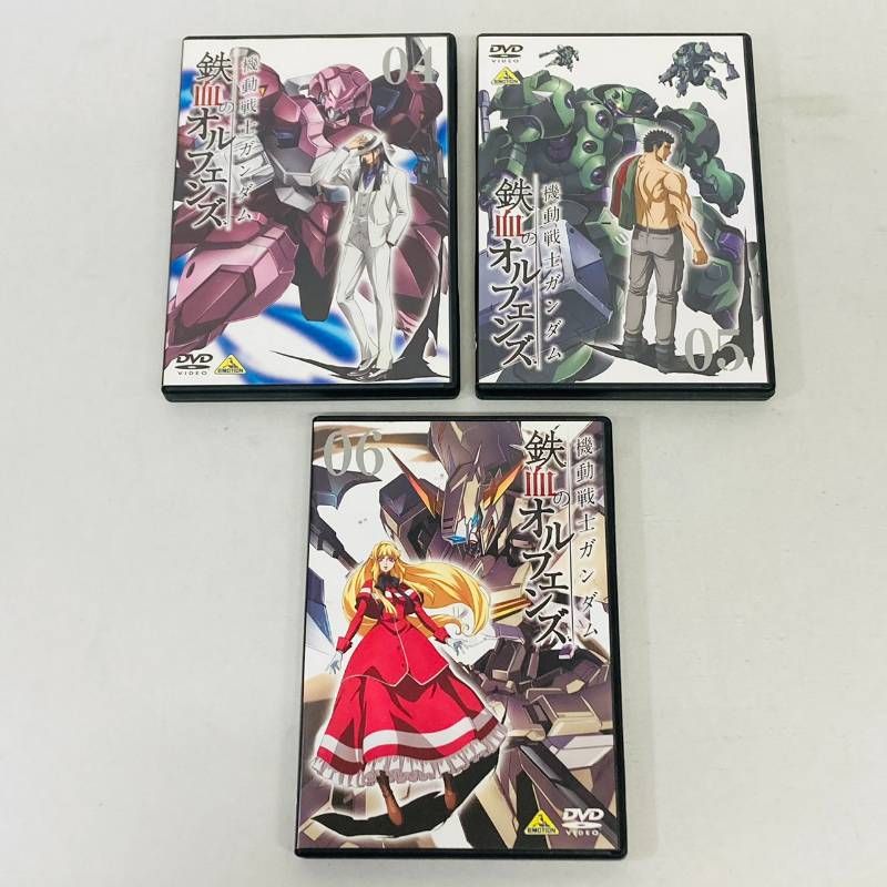機動戦士ガンダム 鉄血のオルフェンズ DVD 全9巻 セル版 機動戦士ガンダム 鉄血のオルフェンズ 特装限定版 Blu-ray 9巻セット