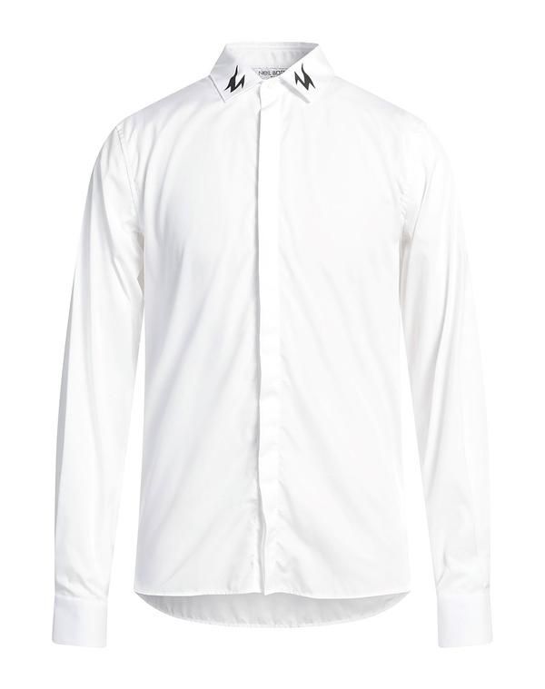 ニールバレット メンズ トップス シャツ NEIL BARRETT White ホワイト