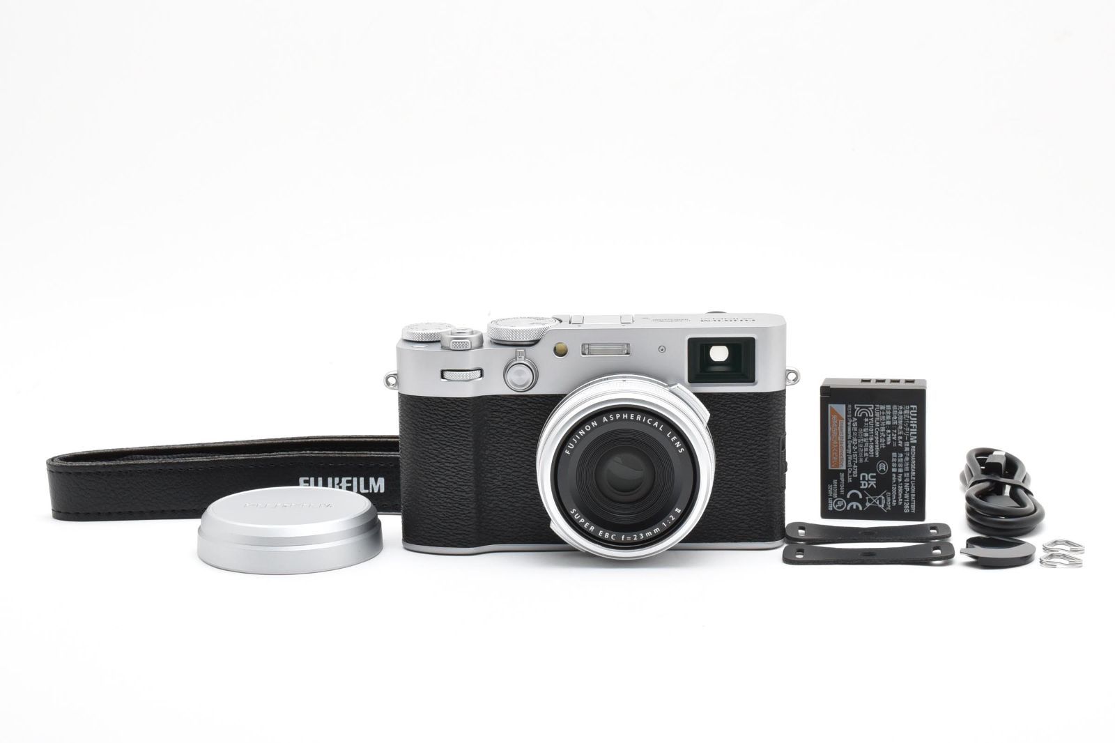 ☆新品級☆ フジフイルム FUJIFILM X100VI シルバー 日英二言語モデル