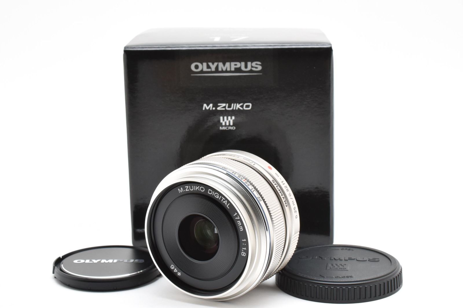 ☆新品級☆ オリンパス OLYMPUS M.ZUIKO DIGITAL 17mm F1.8 シルバー ☆新品級☆ オリンパス OLYMPUS M.ZUIKO DIGITAL 17mm F1.8 シルバー