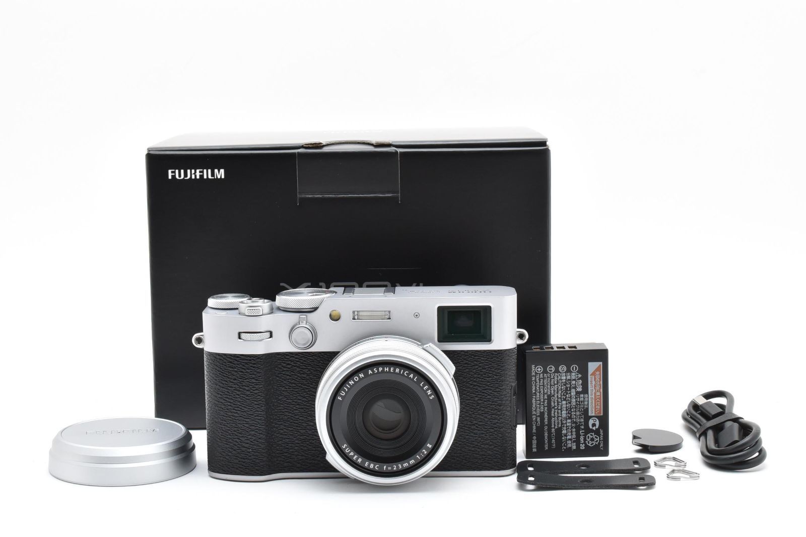 ☆新品級☆ フジフイルム FUJIFILM X100VI シルバー 日英二言語モデル