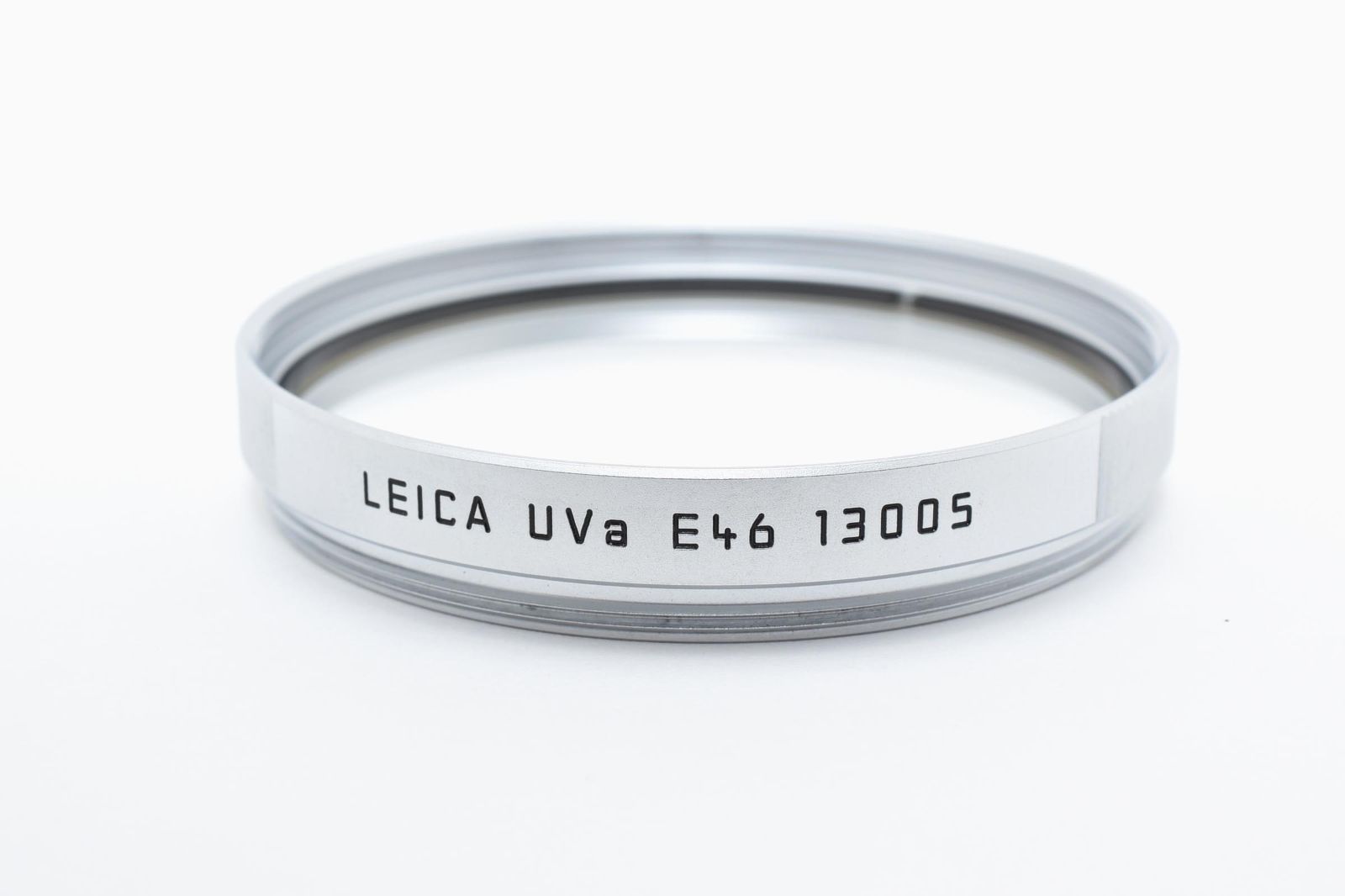 ★外観極上★ ライカ Leica UVa E46 フィルター 13005 シルバー 《送料350円！》 #A603172