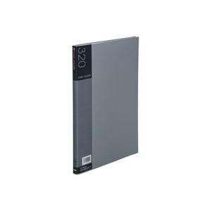 （まとめ）セキセイ 名刺ホルダー NPP-320 A4 14mm ライト灰〔×5セット〕