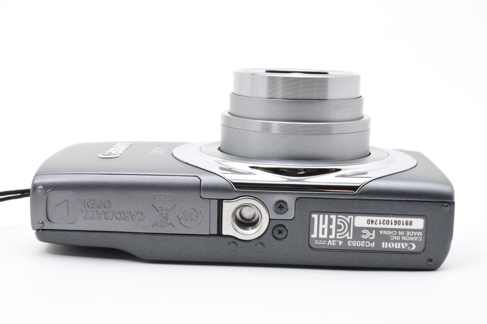 ☆極上美品☆キャノン Canon IXY 130 グレー 元箱付き☆ Y1763 #4876