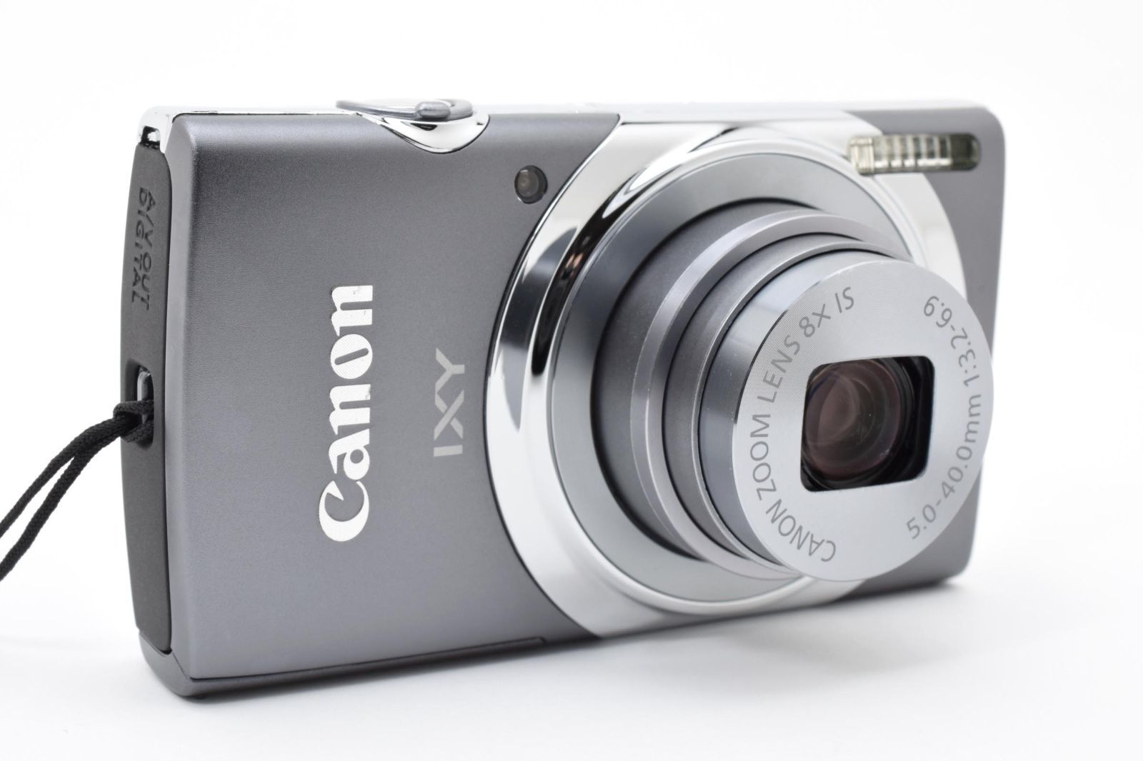 CANON IXY 130 グレー★ ジャンク ☆極上美品☆キャノン Canon IXY 130 グレー 元箱付き☆ Y1763 #4876