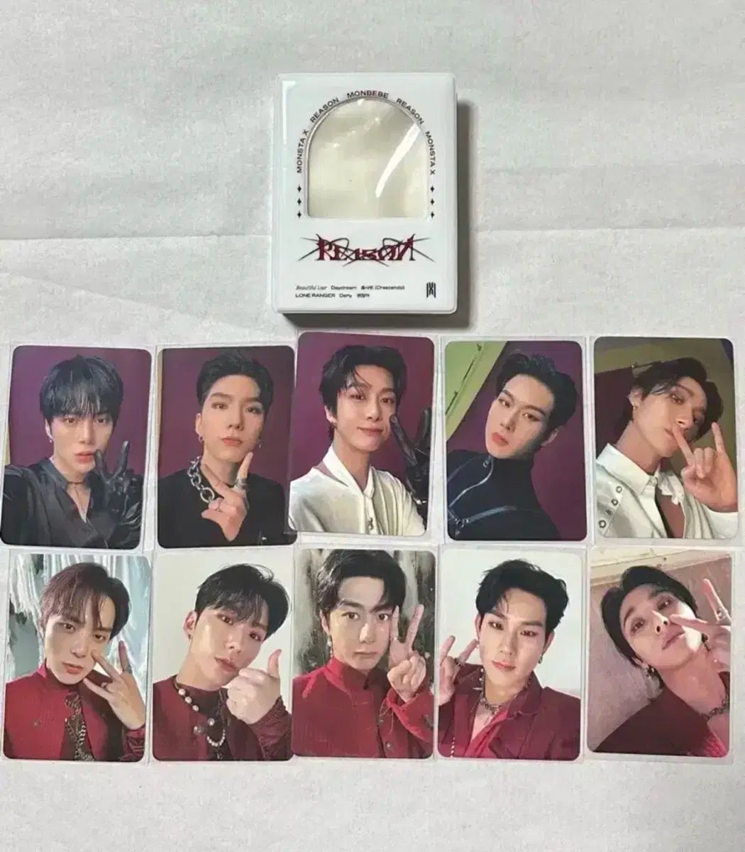 MONSTA X トレカ　まとめ売り　詳細一部 MONSTA X ポップアップ コレクションファイル トレカ - メルカリ