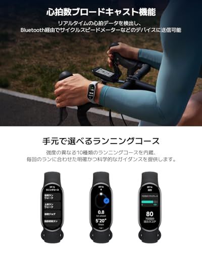 Xiaomi Smart Band 10 スマートウォッチ 1.72大画面体験 Amazon.co.jp: 【セット買い】Xiaomi Smart Band 10 スマートウォッチ
