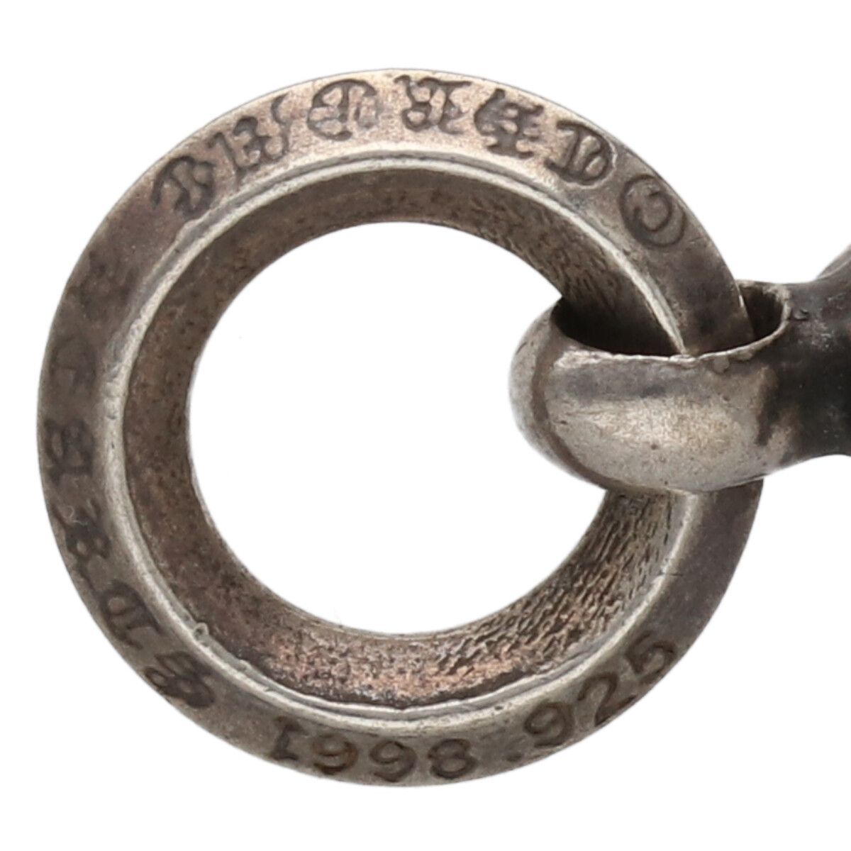中古】 CHROME HEARTS クロムハーツ 1ボールタイニーCHクロスチャーム 