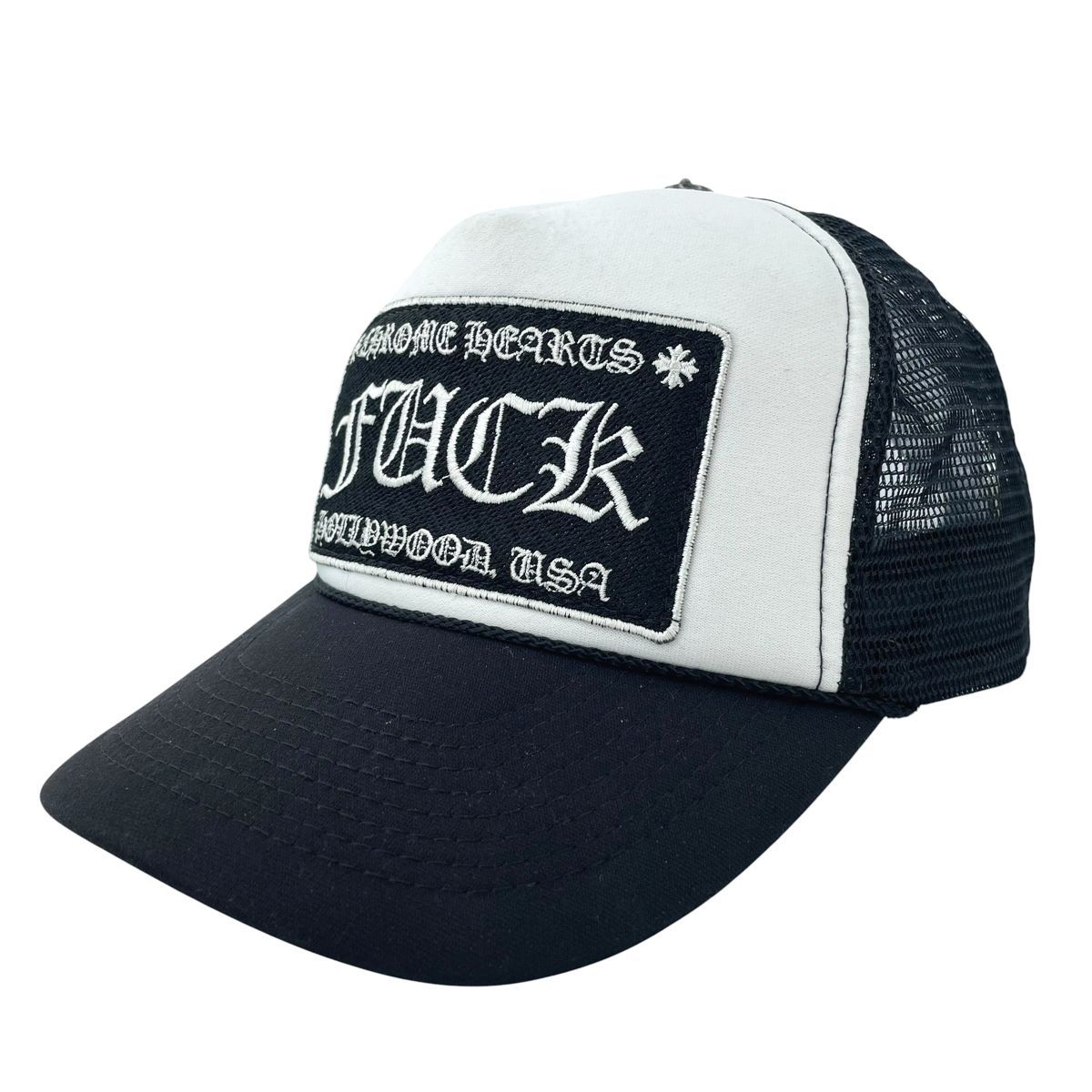 CHROME HEARTS Fuck You メッシュキャップ CHROME HEARTS クロムハーツ レプリカ メッシュキャップ FUCK メンズ