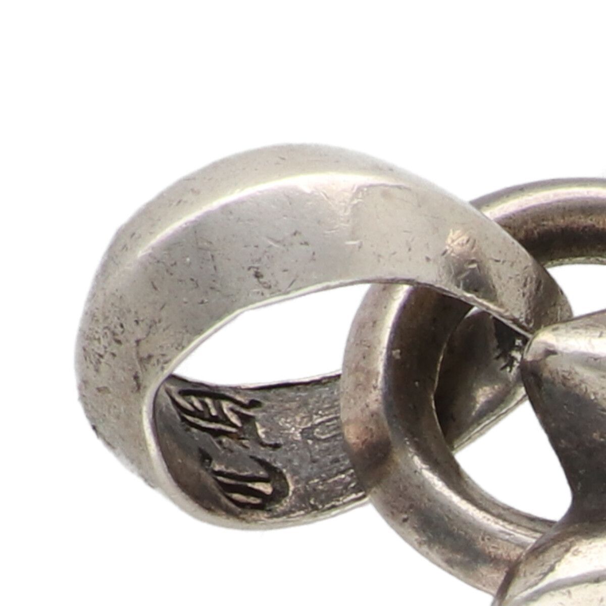 中古】 CHROME HEARTS クロムハーツ ラージCHクロス ベイル SV925