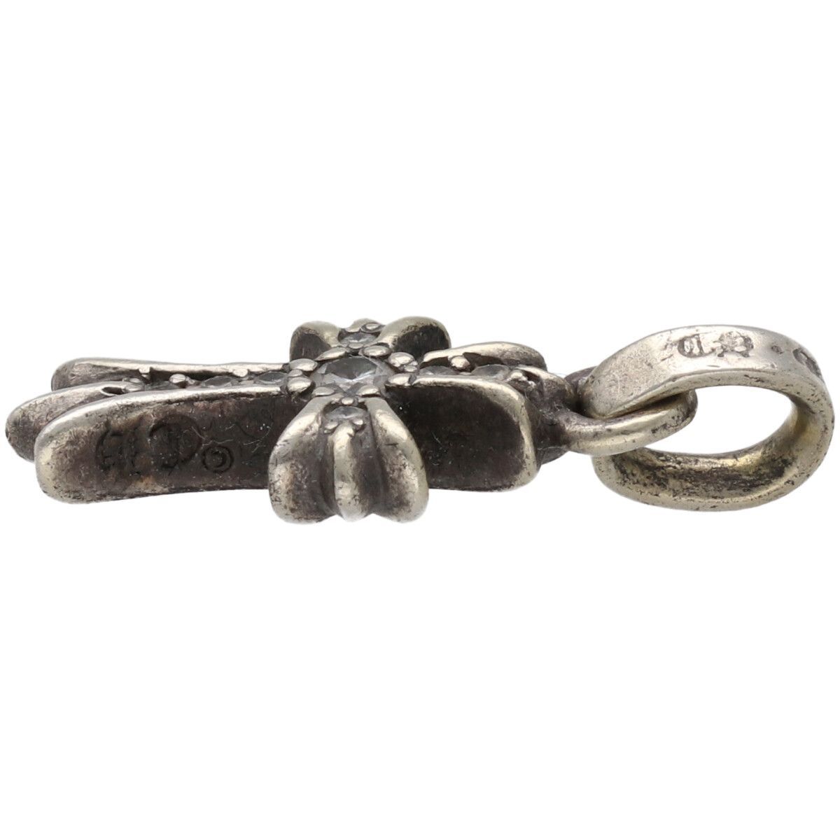 中古】 CHROME HEARTS クロムハーツ ベイビーファットクロスチャーム 