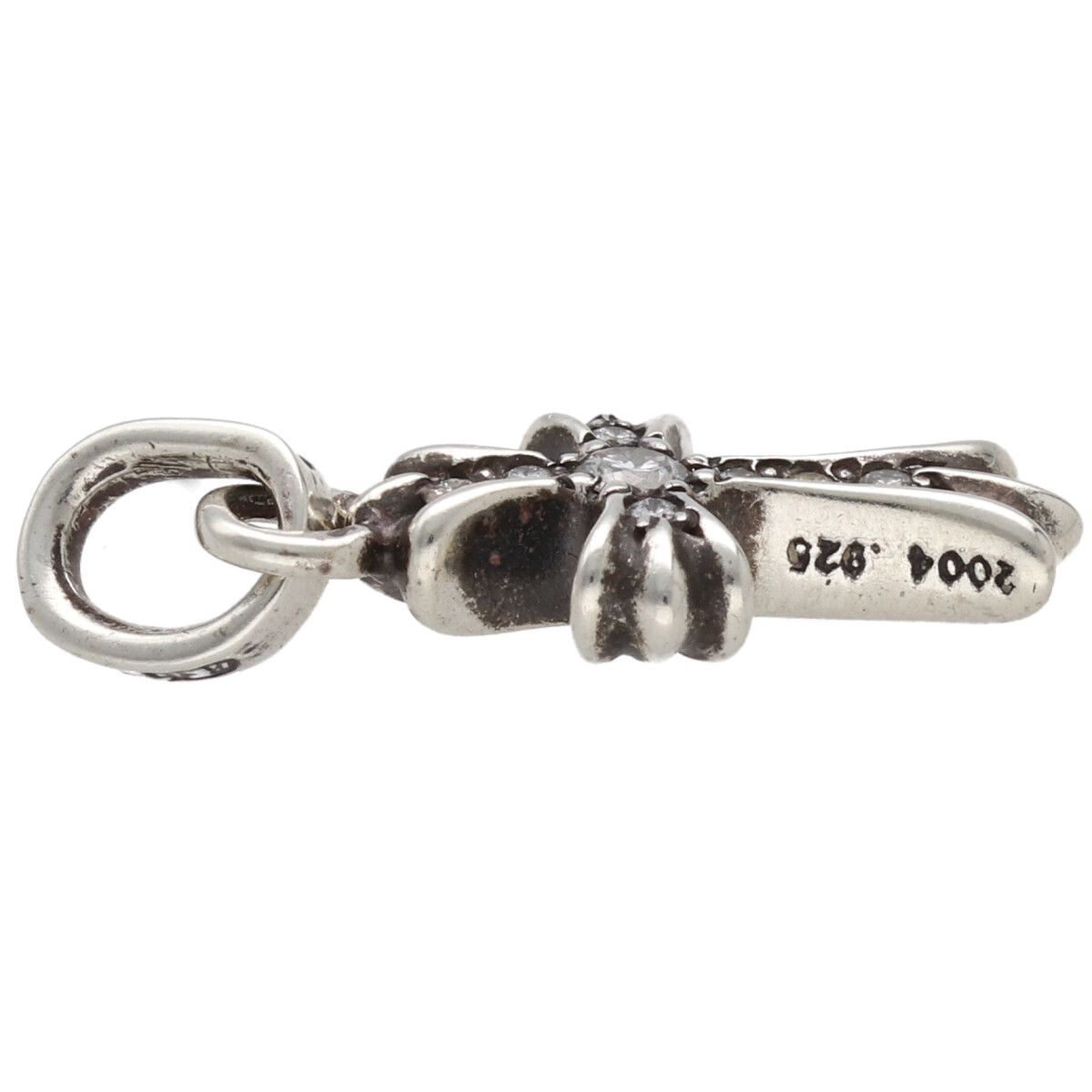 中古】CHROME HEARTS クロムハーツ ベイビーファットクロスチャーム 