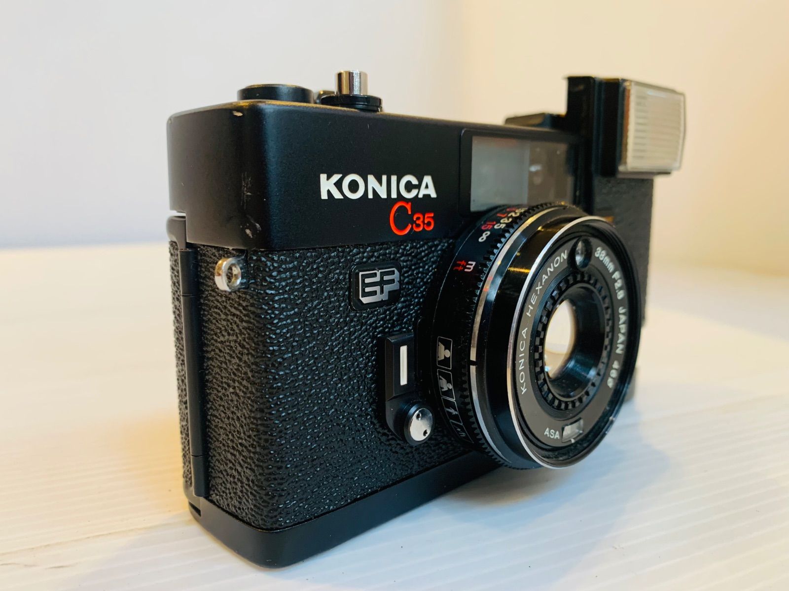 完動品】フィルムカメラ Konica C35 EF ピッカリコニカ - メルカリ