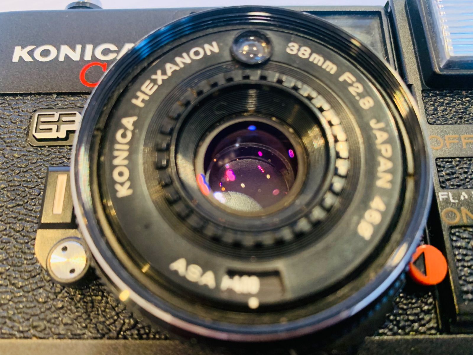 完動品】フィルムカメラ Konica C35 EF ピッカリコニカ - メルカリ