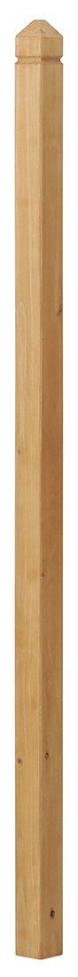 新品 タカショー ラティス用飾付柱 60角×150cm ナチュラル