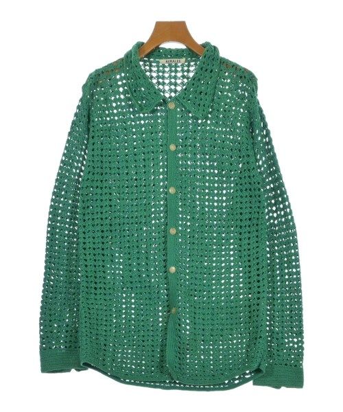 AURALEE オーラリー カーディガン S 緑 【古着】【中古】【送料無料】 AURALEE（オーラリー）カーディガン 緑 サイズ:3(S位) メンズ