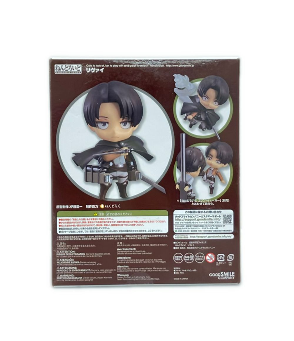 美品 グッドスマイルカンパニー 進撃の巨人 ねんどろいど 390 リヴァイ
