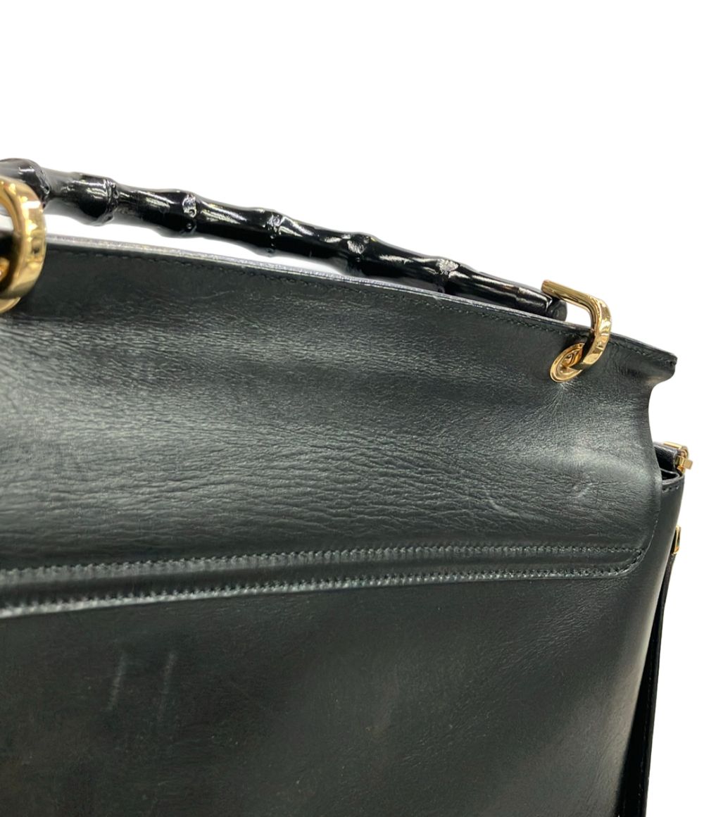 【ヴィンテージ】グッチ 001 4286 ショルダーバッグ GUCCI 001・4286 vintage Sherry line Bucket type Shoulder Bag Beige