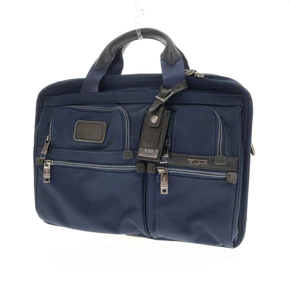 【中古】トゥミ TUMI 26118LEN1 リミテッドエディション バリスティックナイロン ブリーフケース ネイビー【W39.5xH29xD4.5】【メンズ】 中古】トゥミ TUMI 26118LEN1 リミテッドエディション バリスティック