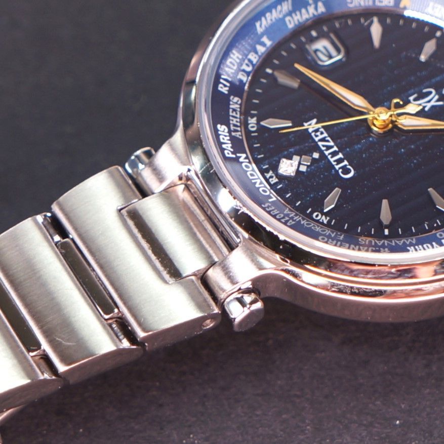稼働美品】citizen xC ハッピーフライト 限定モデル 1Pダイヤ ケース