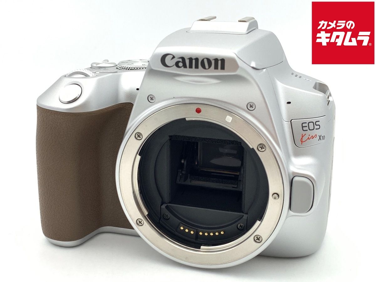 中古】 【良品】 キヤノン EOS Kiss X10 ボディ シルバー - メルカリ