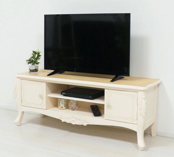 ♪ヨーロピアンデザイン テレビボード ［幅110cm］　　　　ローボード リビング収納 リビング家具 テレビ台 TVボード