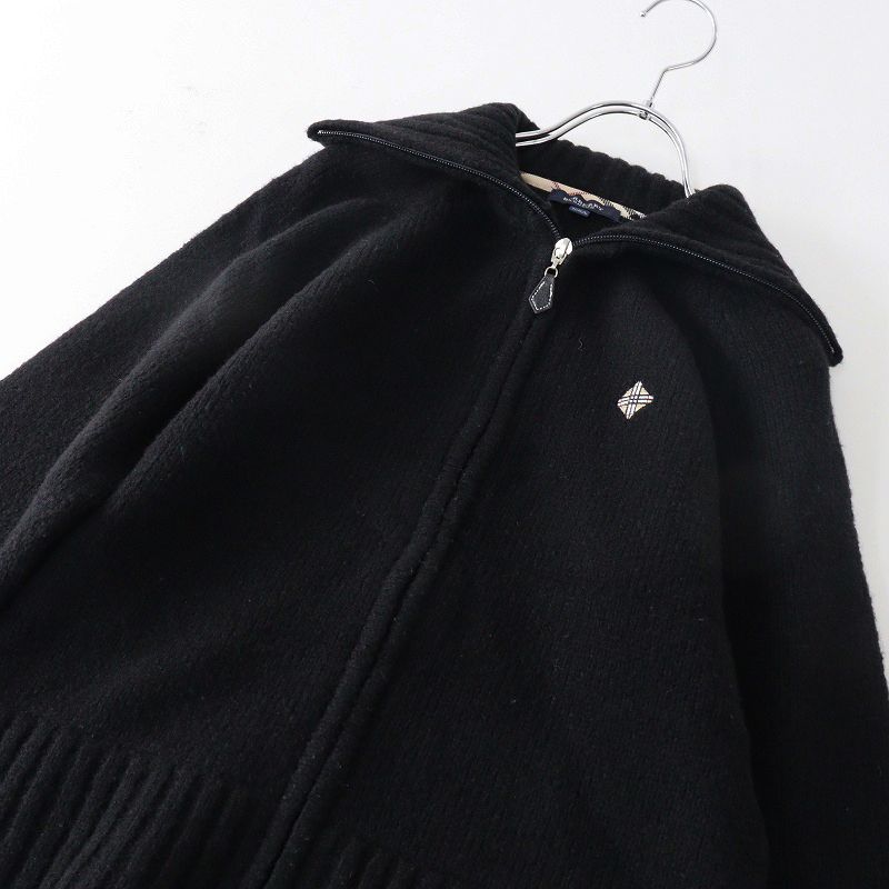 極美品　バーバリーロンドン　ノバチェック　ジャケット　ジップアップ　38サイズ BURBERRY LONDON(バーバリーロンドン) Nova Check Nylon Zip Up Jacket