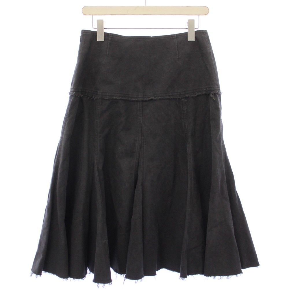ロングスカート ヨウジヤマモト YOHJI YAMAMOTO SULFUR DYED WHIPCODE