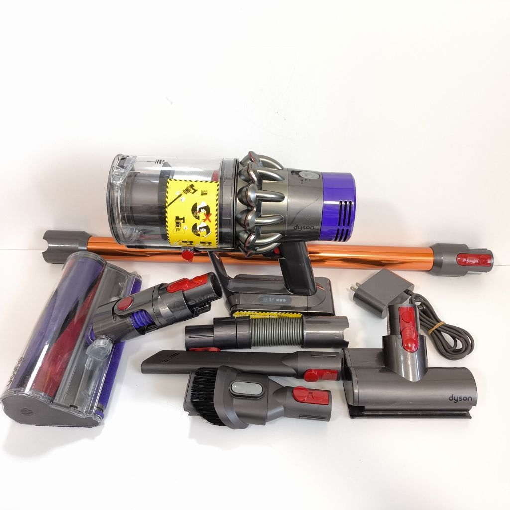 すぐ使える ダイソン V10 SV12 サイクロン掃除機 本体と付属品 No381