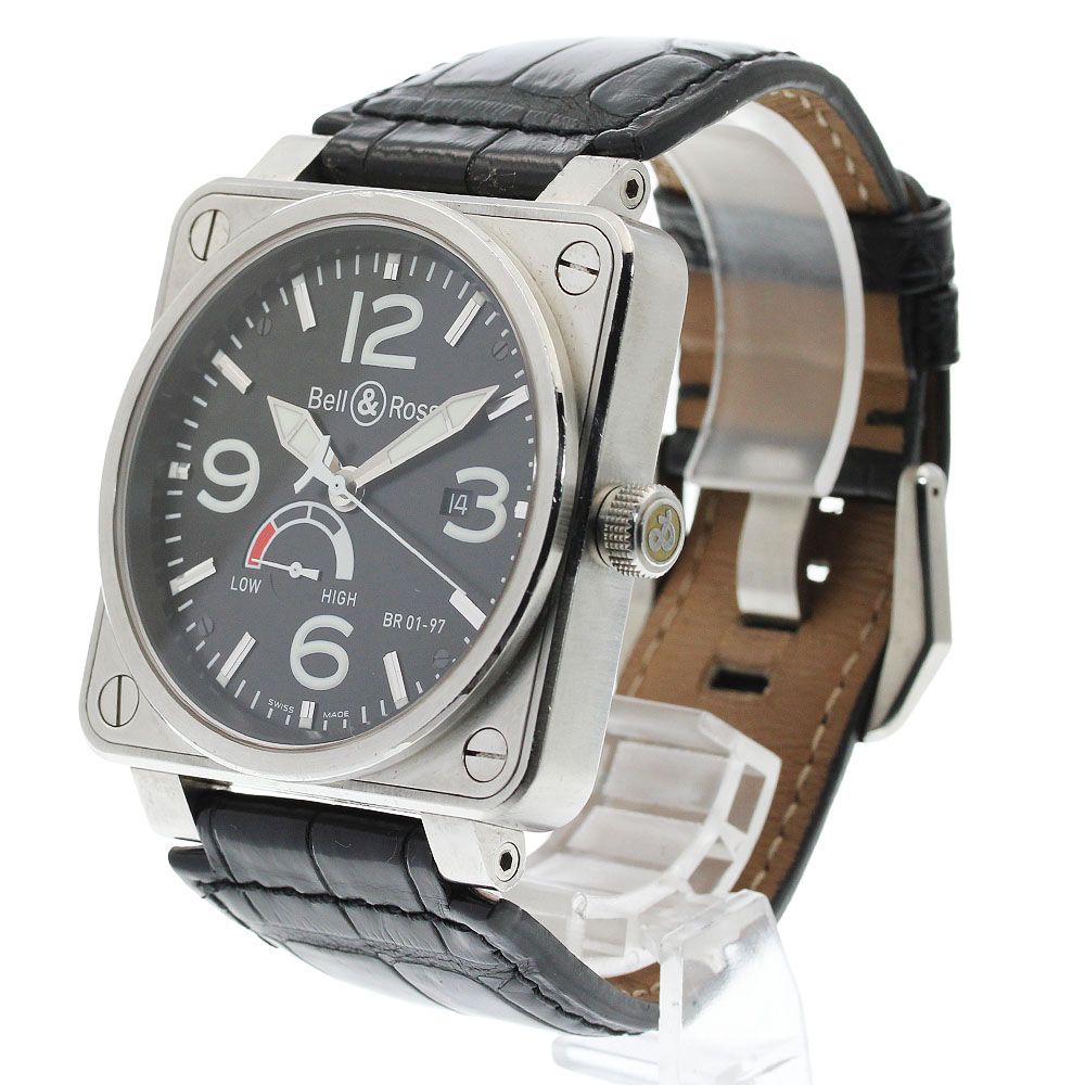 ベル＆ロス Bell＆Ross BR01-97 デイト パワーリザーブ 自動巻き メンズ _955299 ベル＆ロス Bell＆Ross BR01-97 デイト パワーリザーブ 自動巻き
