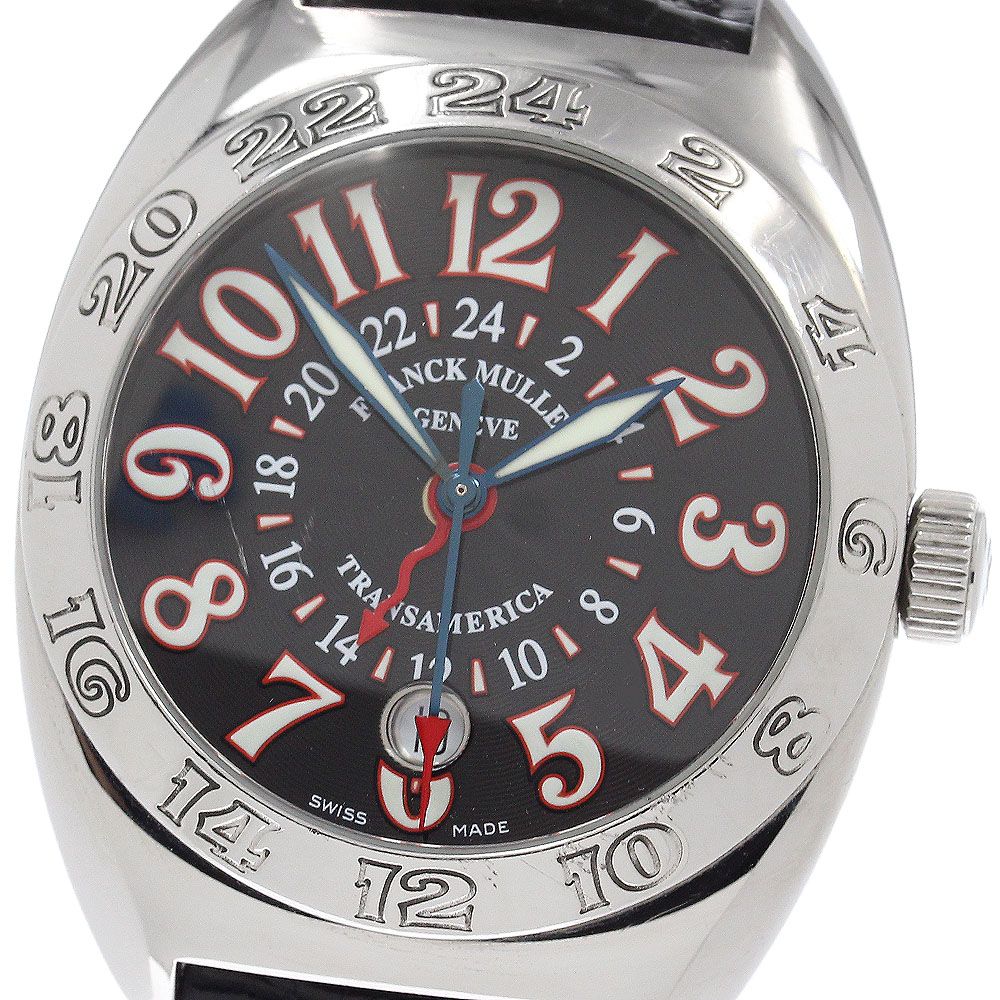 フランクミュラー FRANCK MULLER 2000WW トランスアメリカ ワールドワイド GMT 自動巻き メンズ _956044 フランクミュラー FRANCK MULLER 2000WW トランスアメリカ ワールド