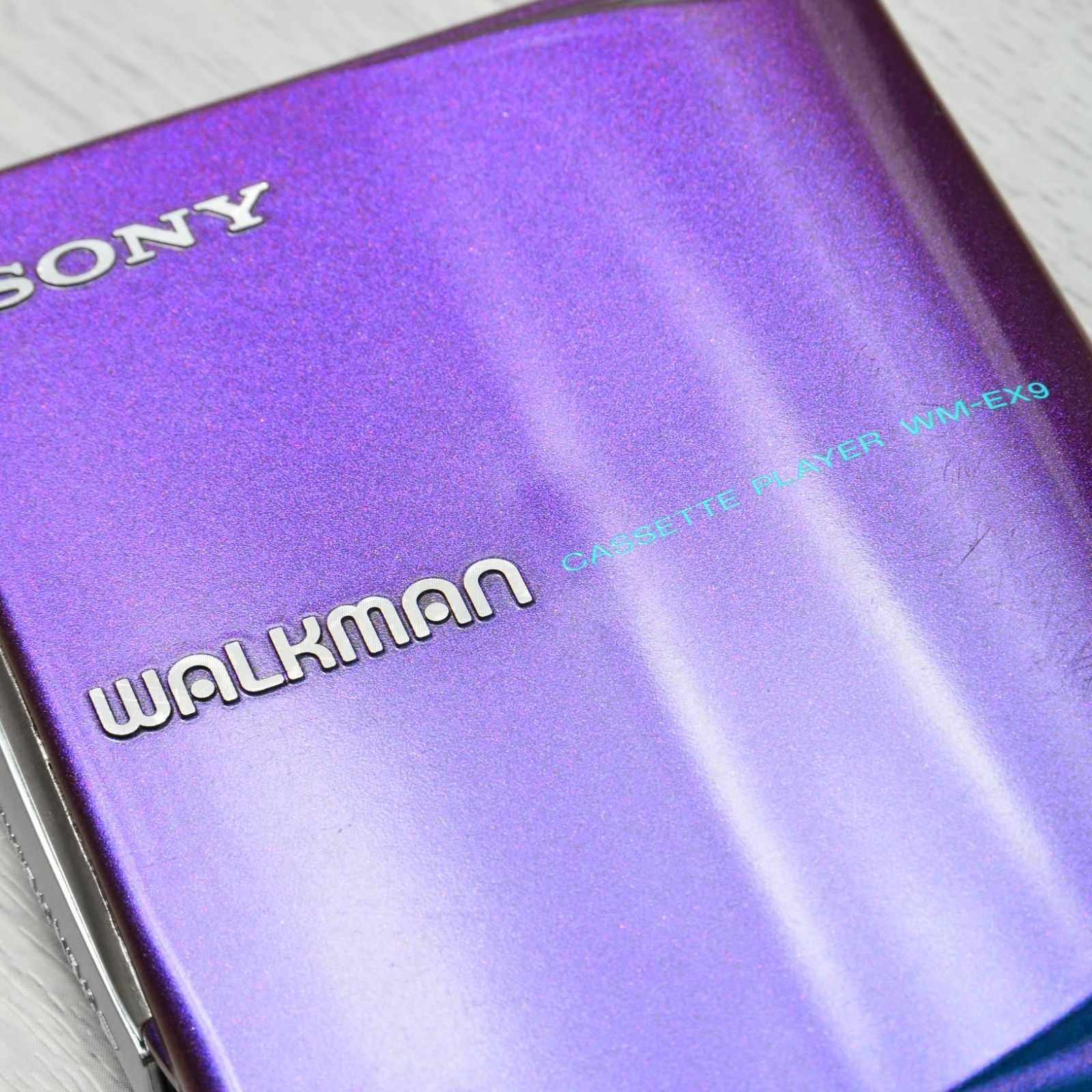 SONY WALKMAN WM-EX9 ソニーカセットウォークマン マジョーラカラー