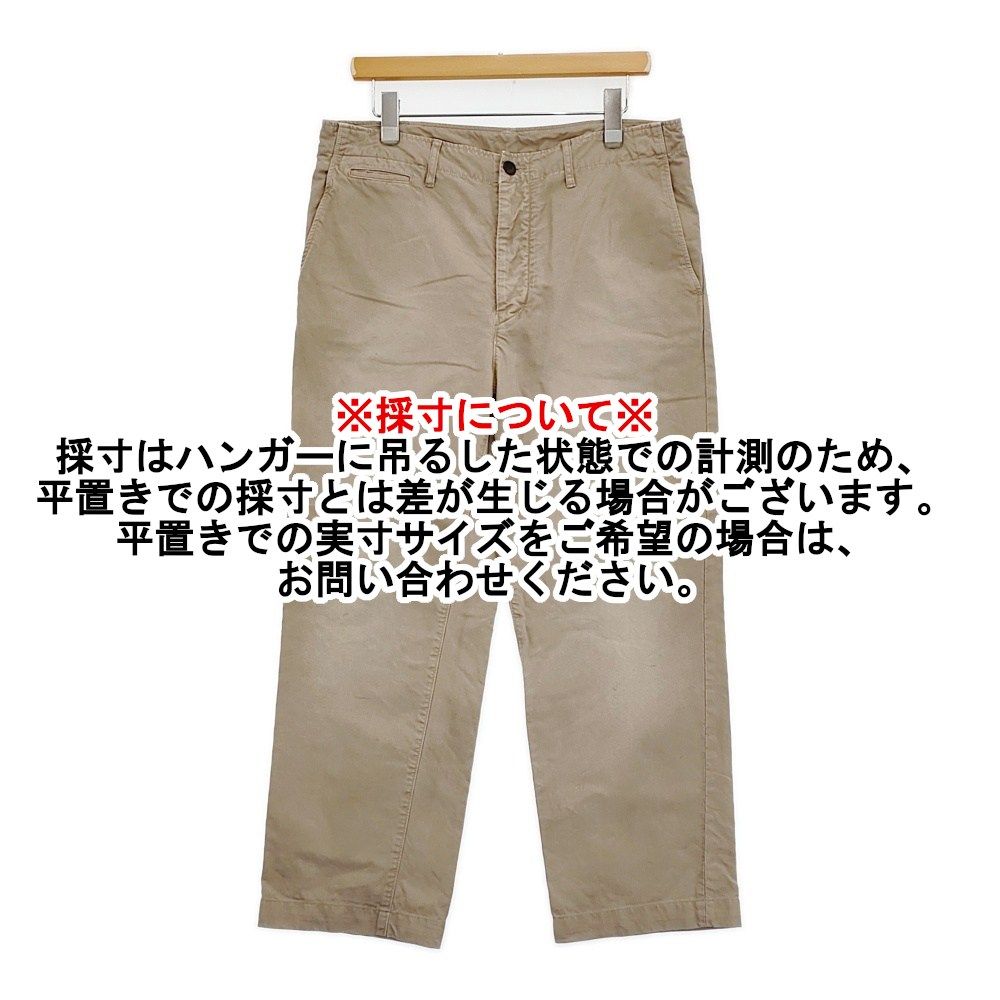 VISVIM Field Chino Pants DMGD サイズ3 0124105008007 チノパンツ