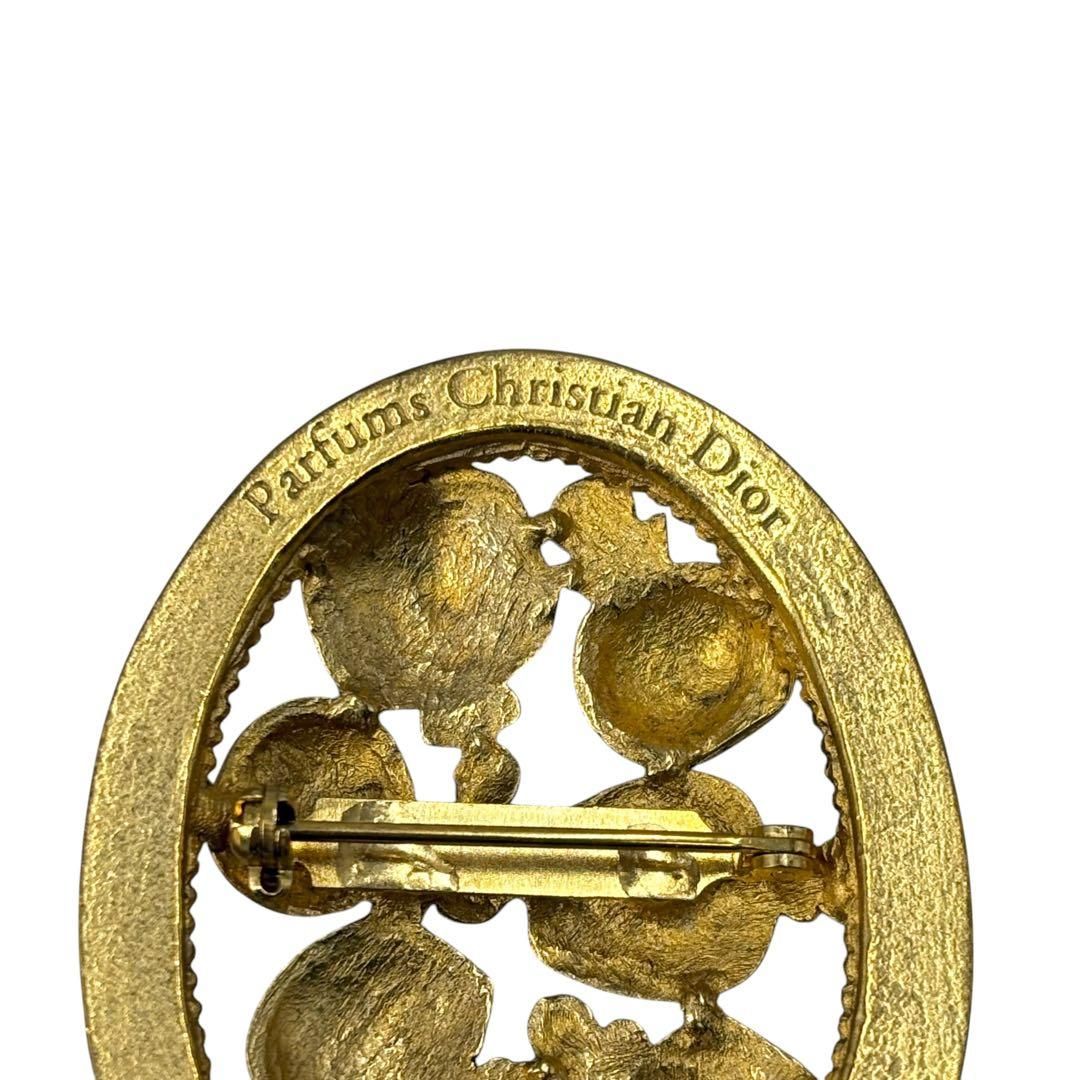 美品 クリスチャン ディオール ブローチ ロープモチーフ ゴールド ヴィンテージ 極美品 Christian Dior ディオール ヴィンテージ ロープ ブローチ