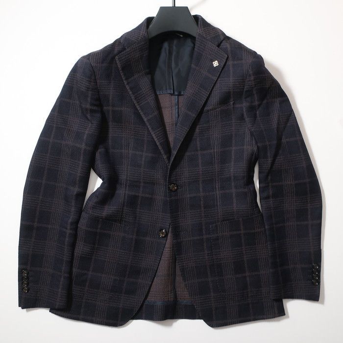 極美品 タリアトーレ TAGLIATORE チェックジャケット/国内正規品 