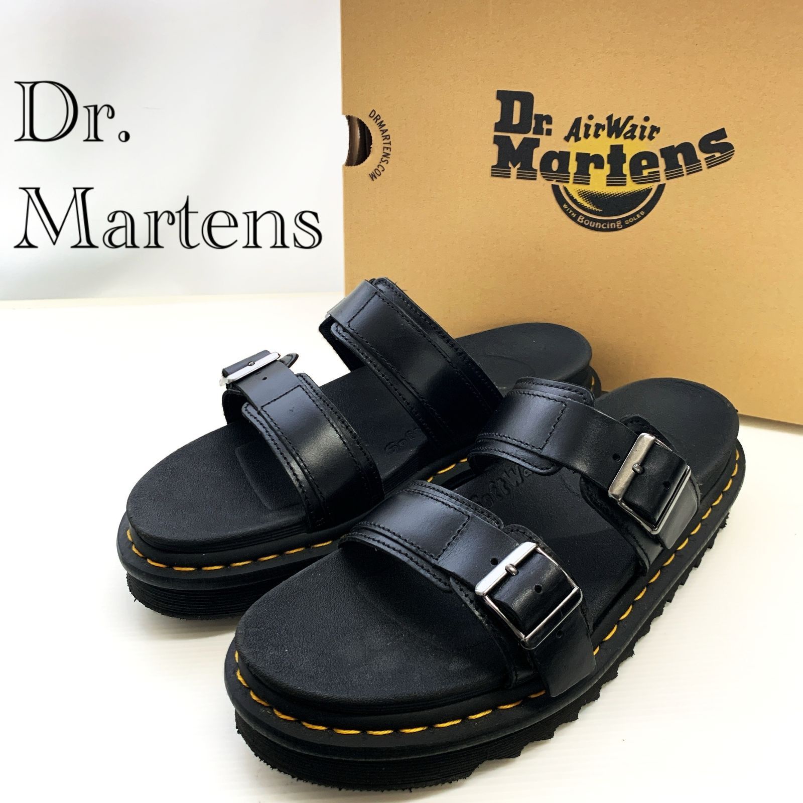 Dr.Martens MYLES 23523001 ドクターマーチン マイルズ UK7 ブラック 箱有り メンズ レディース 靴 _218068