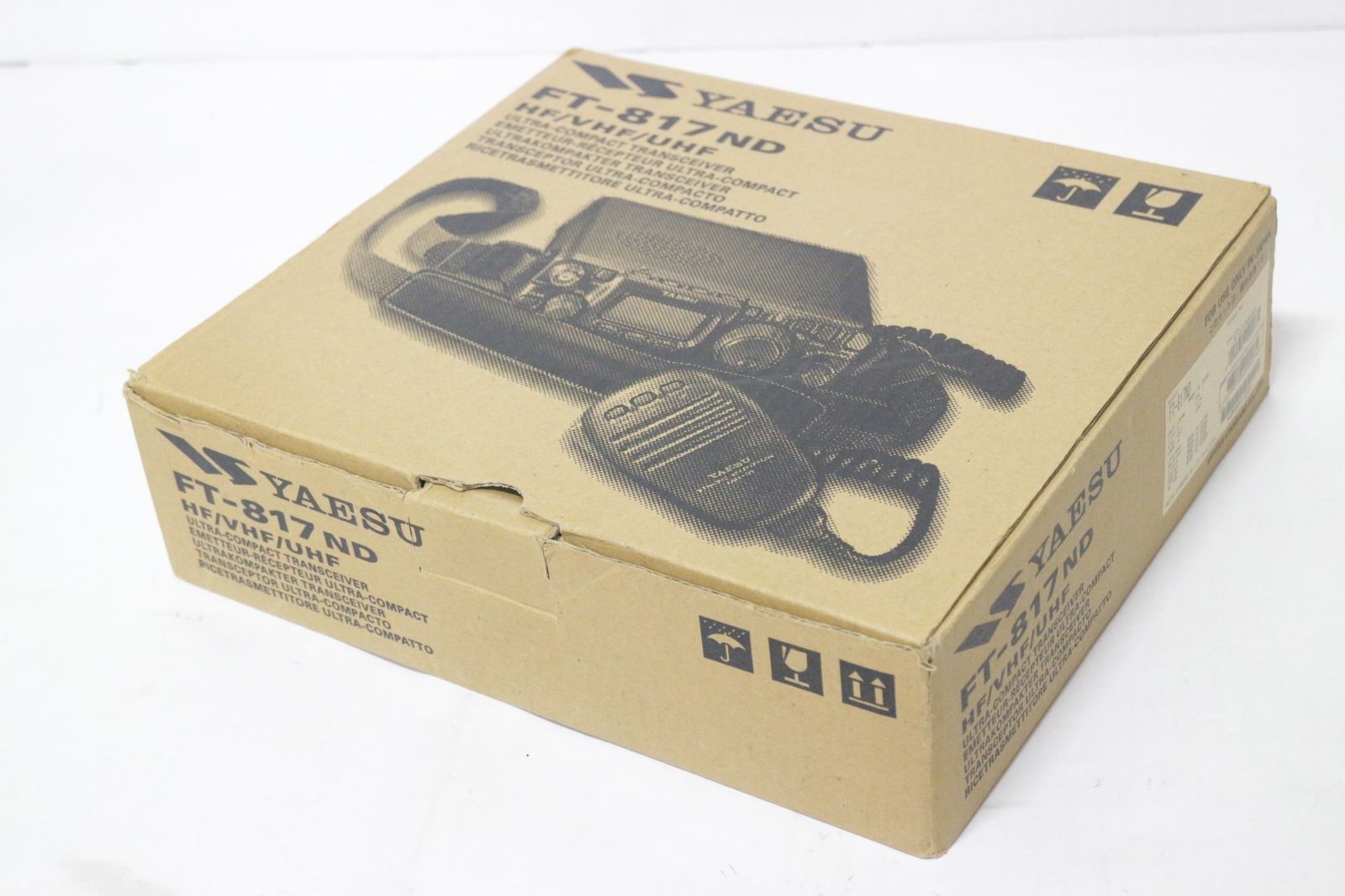 プライスダウン！！ヤエス YAESU　FT-817 ！オールモード　ポータブル　トランシーバ 現状品 ヤエス FT-817ND 美品 オールモード ポータブル トランシーバー