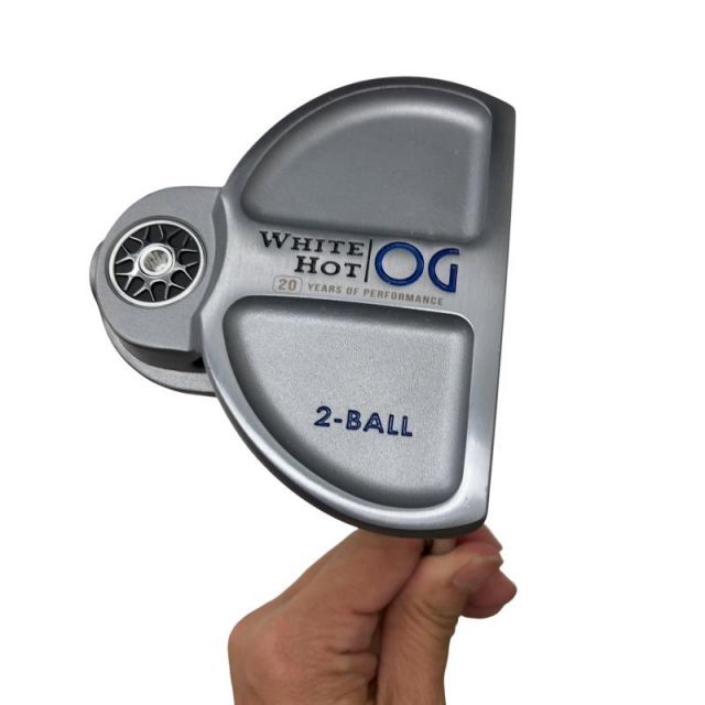 【中古】 オデッセイ WHITE HOT OG 2-BALL 32インチ レディース(ブルー) パター PT スチール (フレックスその他) レディース 女性用 右利き 右用 Cランク ゴルフクラブ