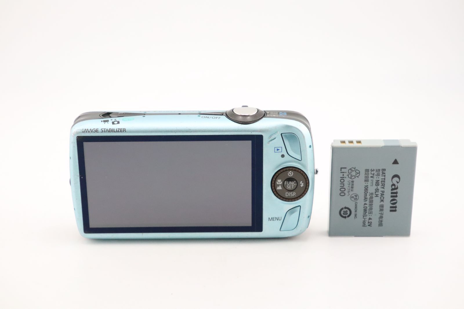 ☆良品☆﻿キヤノン CANON IXY DIGITAL 930 IS ブルー☆ W0422＃4827