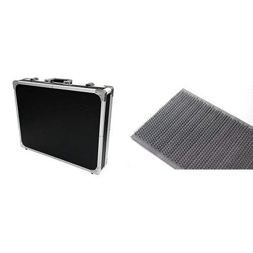 新品 KC キョーリツ エフェクターケース EC-100D/BK ブラック + マジックテープ(オス) MT-HOOK/1m 付きセット